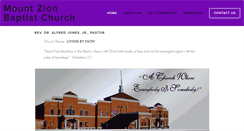 Desktop Screenshot of mtzbaptist.org