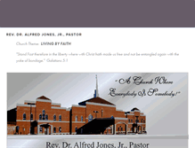 Tablet Screenshot of mtzbaptist.org